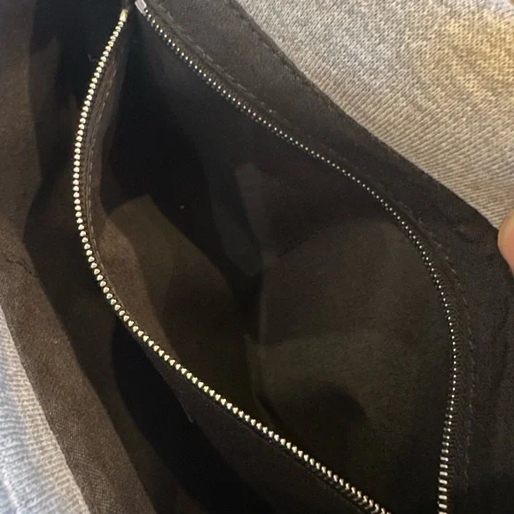 Fendi x Marc Jacobs Grey Ice Jersey Logo Baguette Bag - Picture 10 of 11